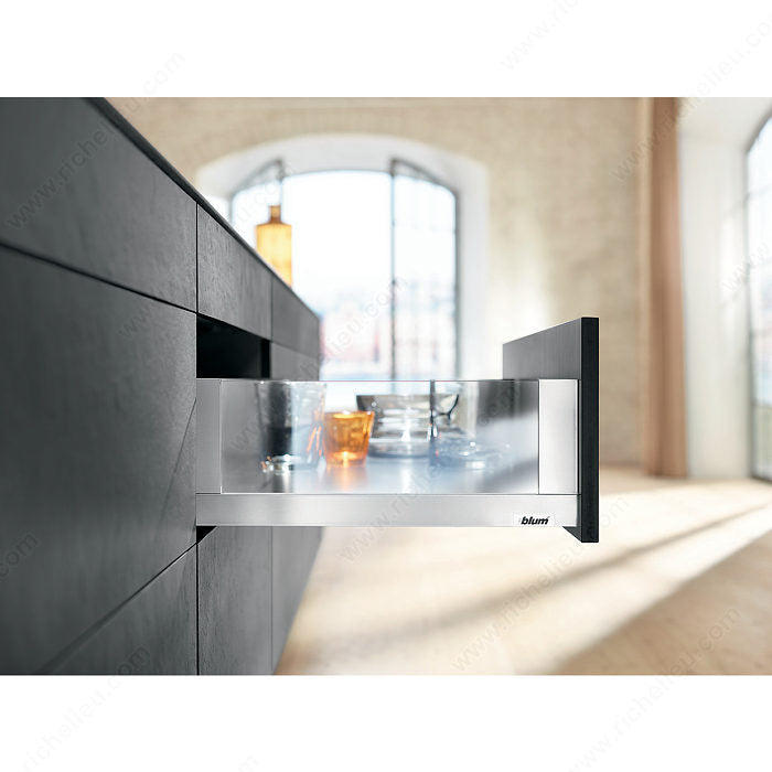 Coulisse De Tiroir Blum LEGRABOX 770c6502s, Noir Terra Mat, Côté Droit/gauche, Neuf