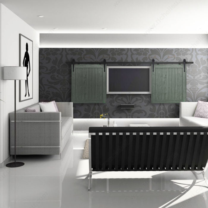 Système coulissant Arrow pour mini-porte de grange