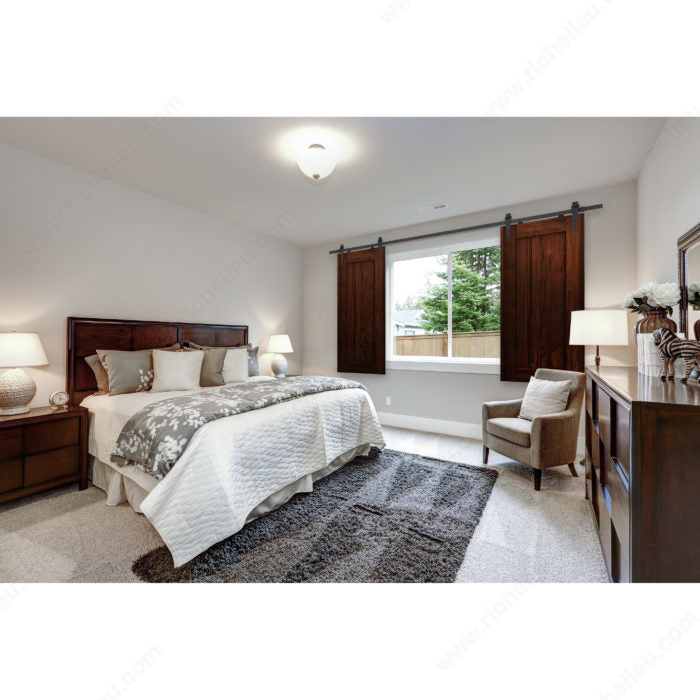 Système coulissant Arrow pour mini-porte de grange