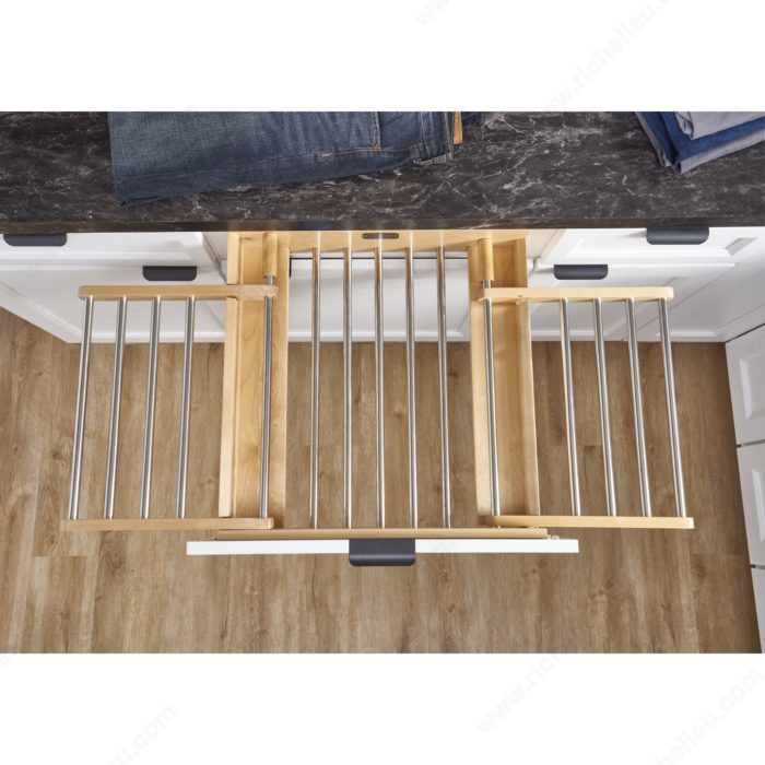 Rev-A-Shelf BLUM Wooden Drying Rack with Soft-Close Slides