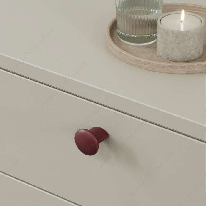 Bouton moderne en plastique recyclé - 7004