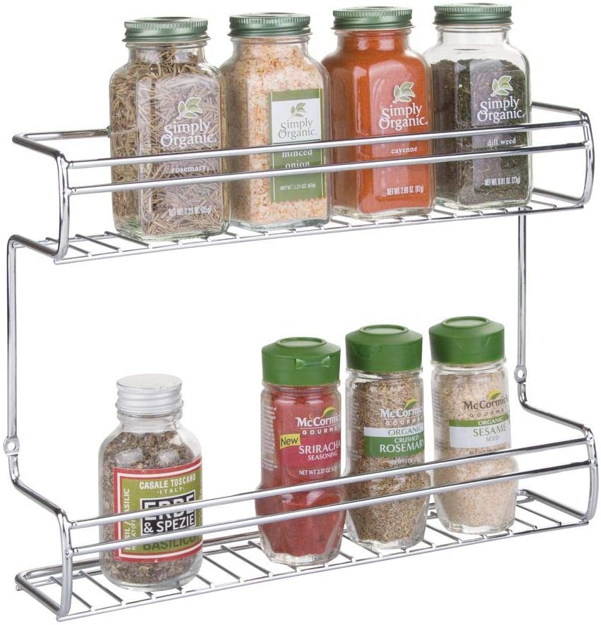 Yuksok Organisateur De Garde-Manger Sur Porte Étagères à Épices Polyvalentes à 3 Niveaux Pour Chambre